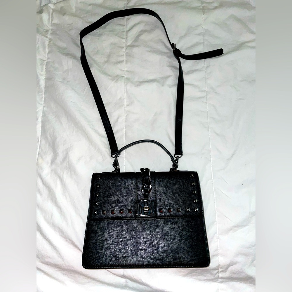 Badgley Mischka Flap Crossbody Purse With Handle